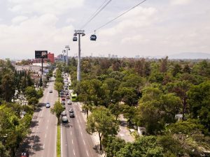 Nová lanovka Cablebús v Mexico City. Foto: Doppelmayr