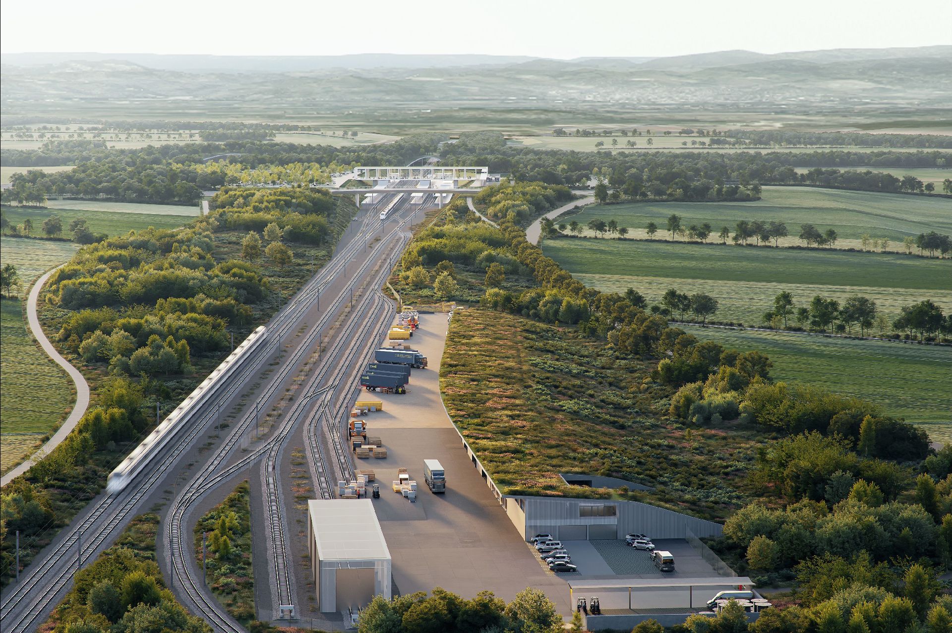 Podoba VRT terminálu v Roudnici nad Labem. Foto: MDČR