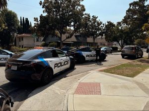 Policejní Tesly v kalifornské Pasadeně.Zdroj: South Pasadena Police Department 