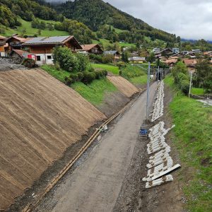 Oprava Zentralbahn v úseku Interlaken Ost - Meiringen. Foto: Zentralbahn