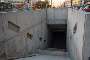 Dokončované prodloužení tramvajové trati na Pankráci. Foto: PID