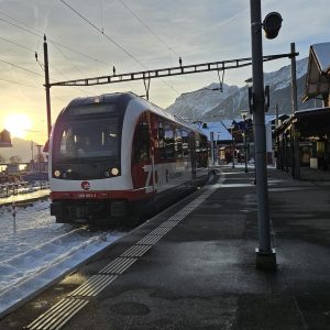 Oprava Zentralbahn v úseku Interlaken Ost - Meiringen. Foto: Zentralbahn