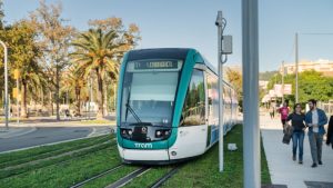 Nová tramvajová trať Glòries - Verdaguer v Barceloně. Foto: Ajuntament de Barcelona