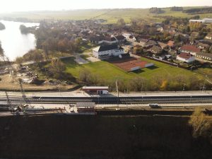 Železniční trať Praha - Havlíčkův Brod - Brno v úseku Vlkov u Tišnova - Křižanov. Foto: Správa železnic