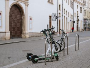 Stojany v Brně. Zdroj: Brno