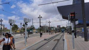 Nová tramvajová trať v Barceloně mezi stanicemi Glòries a Verdaguer. Foto: Ajuntament de Barcelona