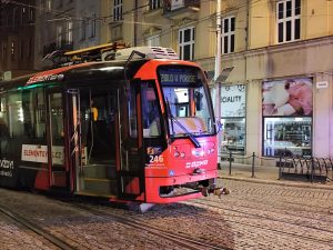 Srážka tramvají v Olomouci. Foto: Lucie Trávníčková