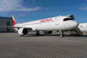 Airbus A321XLR letecké společnosti Iberia.
Zdroj: Iberia