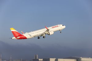 Airbus A321XLR letecké společnosti Iberia.
Zdroj: Iberia