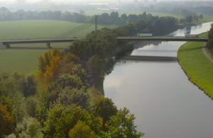 Most přes Vltavu na nové spojce D3 a I/20. Foto: ŘSD