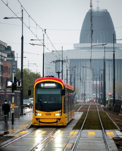 Otevření nové tramvajové trati do Wilanówa.
Zdroj: Tramwaje Warszawskie