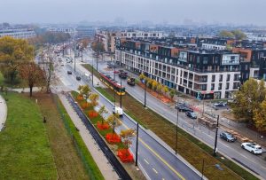 Otevření nové tramvajové trati do Wilanówa.
Zdroj: Tramwaje Warszawskie