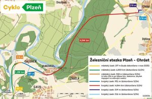 Trasa drážní cyklostezky Chrást - Plzeň. Foto: Plzen.eu