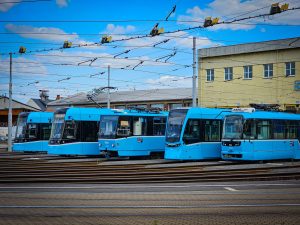 Tramvaje Dopravního podniku Ostrava. Zdroj: DPO