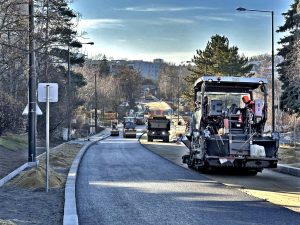 Rekonstrukce Peroutkovy ulice na Praze 5. Foto: TSK