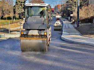 Rekonstrukce Peroutkovy ulice na Praze 5. Foto: TSK