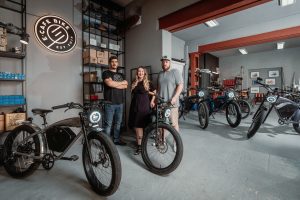 Tým značky E-CAFE BIKE. Pramen: E-CAFE BIKE