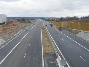 Dálniční obchvat Českých Budějovic (D3) v předvečer zprovoznění (20.12.2024). Autor: Zdopravy.cz/Vratislav Klabouch