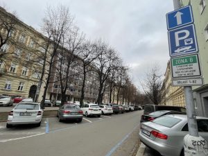 Parkování Brno, modrá zóna. Autor: Zdopravy.cz/Jan Šindelář