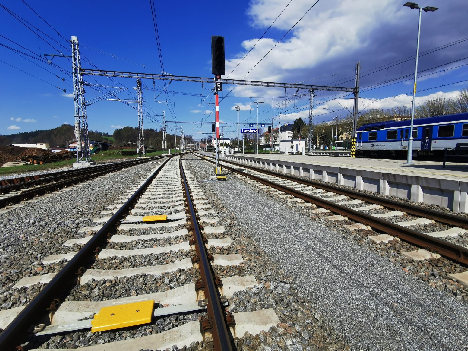 Balíza pro ETCS. Foto: Správa železnic