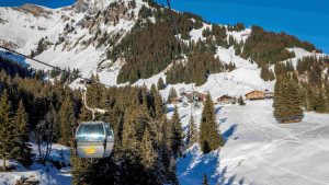 Stávající lanovka Grindelwald - First. Foto: Jungfraubahnen