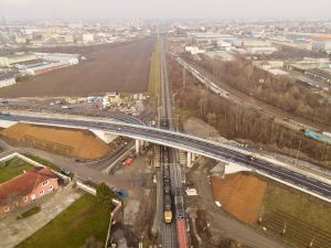 Nový nadjezd v Holické ulici v Olomouci. Zdroj: Správa železnic