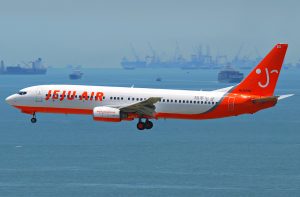 Boeing 737-800 společnosti Jeju Air. Foto: Aero Icarus / Wikimedia Commons