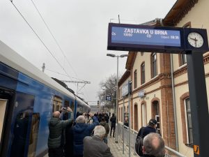 Stanice Střelice po modernizaci. Autor: Zdopravy.cz/Jan Šindelář