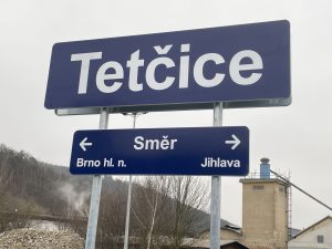 Tetčice na trati Brno - Zastávka u Brna. Autor: Zdopravy.cz/Jan Šindelář