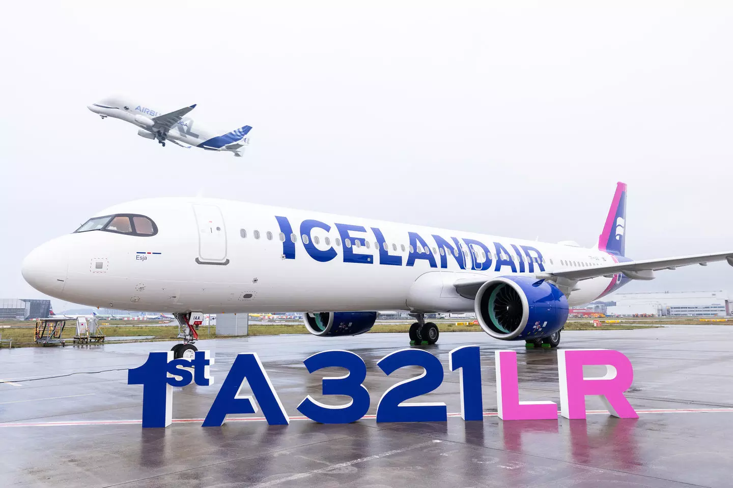 Airbus A321LR letecké společnosti Icelandair. Zdroj: Airbus