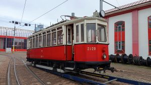 Tramvajový vůz K. Foto: DPMLJ