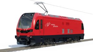 Nová lokomotiva pro Matterhorn Gotthard Bahn. Foto: Stadler Rail