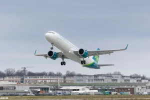 Airbus A321XLR v barvách Aer Lingus. Zdroj: Airbus