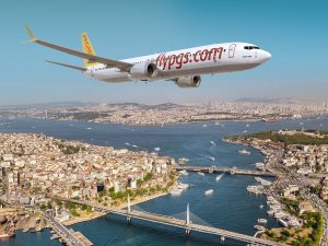 Boeing 737 MAX 10 v barvách Pegasus Airlines. Zdroj: Boeing