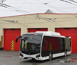 Autobus SOR v Jihlavě. Foto: DPMJ