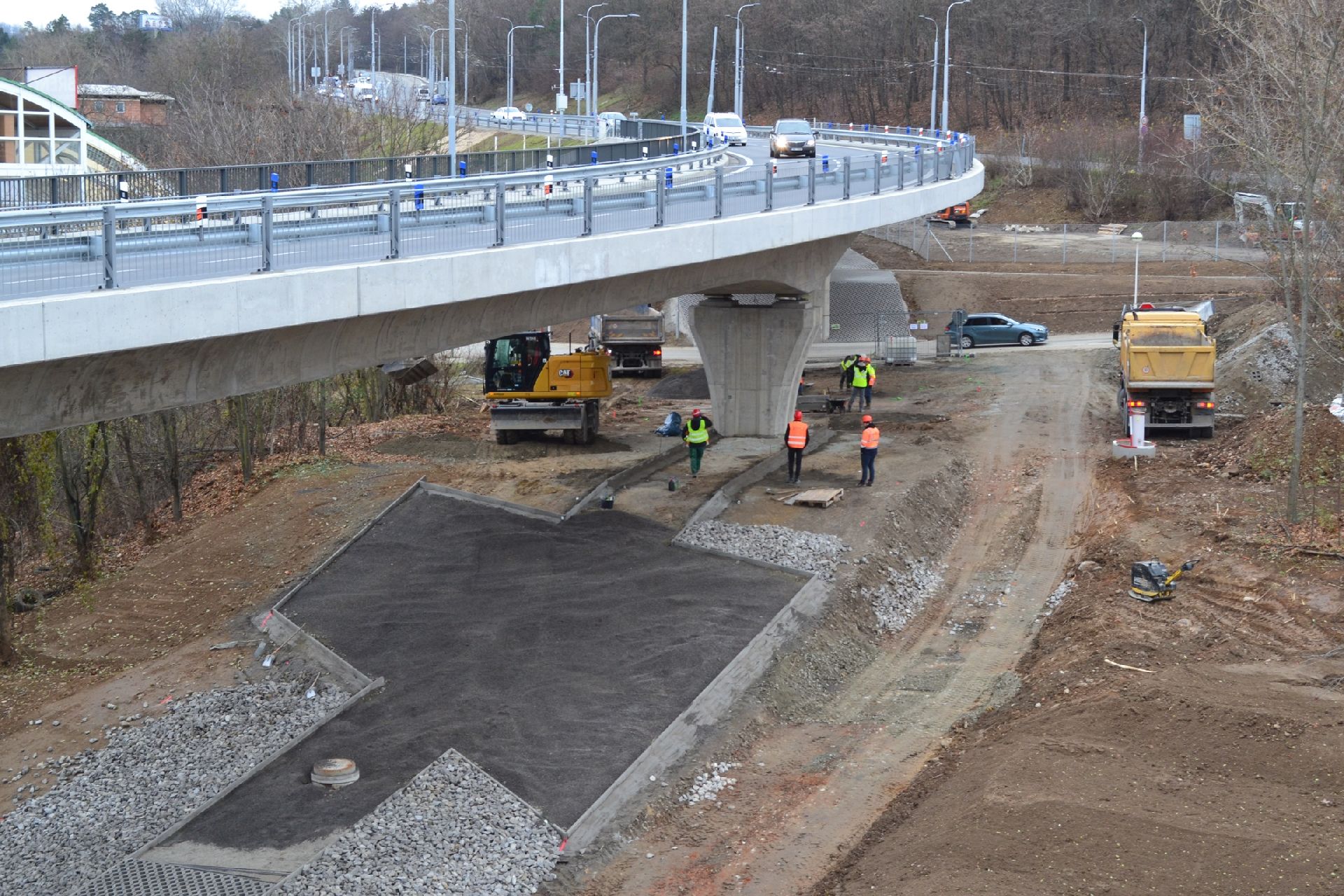 Nájezd na nový úsek Rokytova - Tomkovo náměstí. Foto: ŘSD