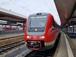 Linka DB Regio Cheb - Norimberk. Foto: Zdopravy.cz / Jan Nevyhoštěný