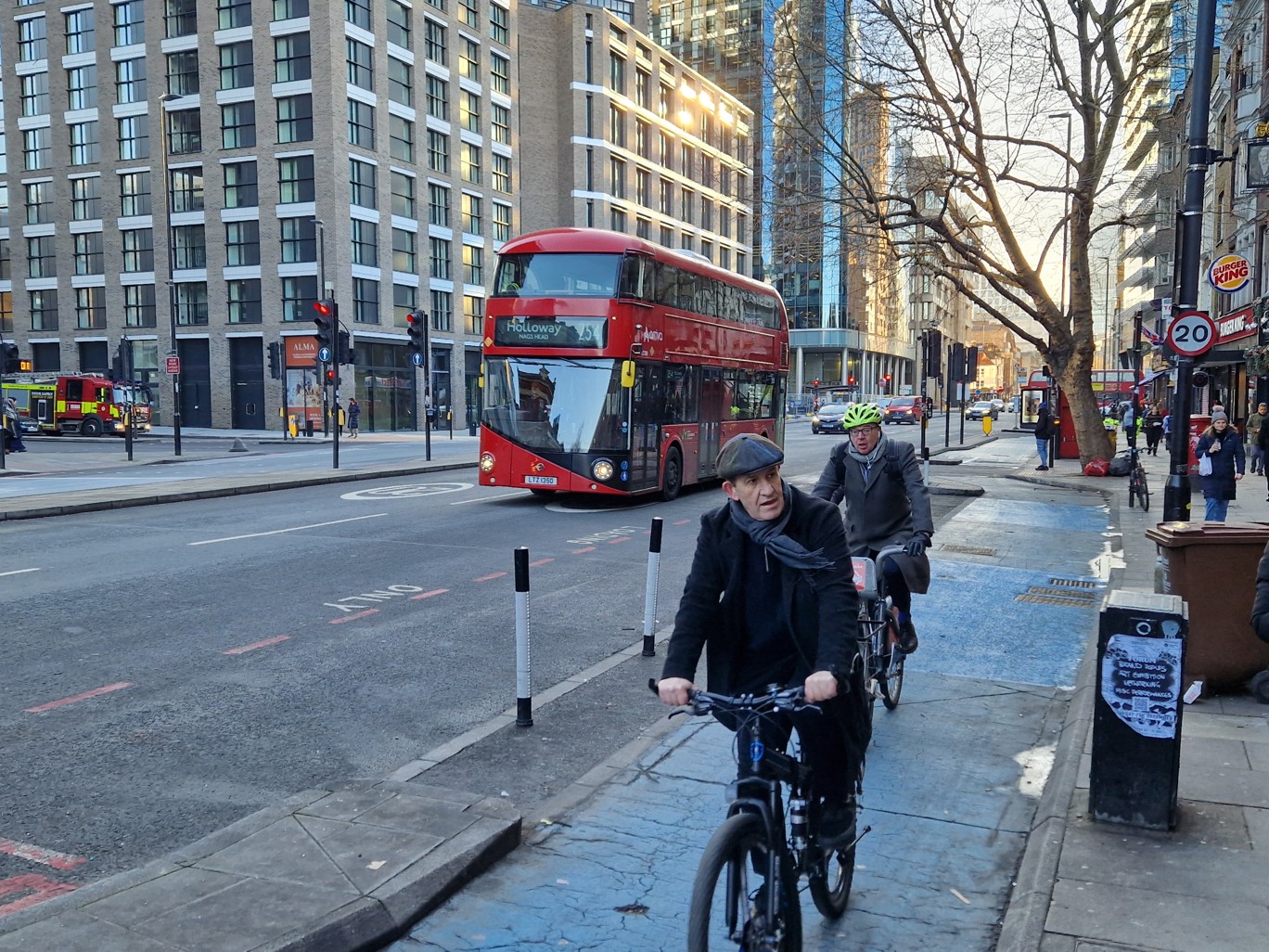Cyklistika v Londýně. Foto: Zdopravy.cz / Jan Nevyhoštěný