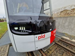 První představení tramvaje Škoda Forcity Plus 52T v Plzni. Foto: Zdopravy.cz / Jan Nevyhoštěný