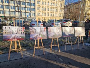 Vizualizace proměny magistrály podle návrhu atelieru Promika. Foto: Zdopravy.cz