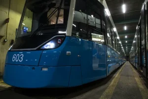 Tramvaj M34 pro Göteborg. Foto: Västtrafik