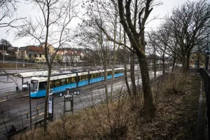 Tramvaj M34 pro Göteborg. Foto: Västtrafik