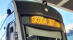 Technologie společnost AMiT na tramvaji Škoda pro Mannheim. Pramen: AMiT