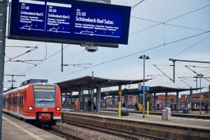 Železniční stanice Wittenberge na trati Berlín - Hamburk. Foto: Deutsche Bahn