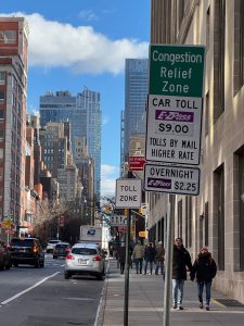 Zpoplatnění vjezdu do centra New York City. Foto: MTA