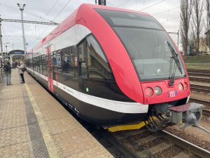 Jednotka Stadler GTW společnosti Arriva vlaky v Hodoníně. Foto: Jan Sůra / Zdopravy.cz