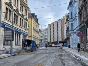 Oprava Jablonecké ulice v Liberci. Foto: Jan Sůra / Zdopravy.cz