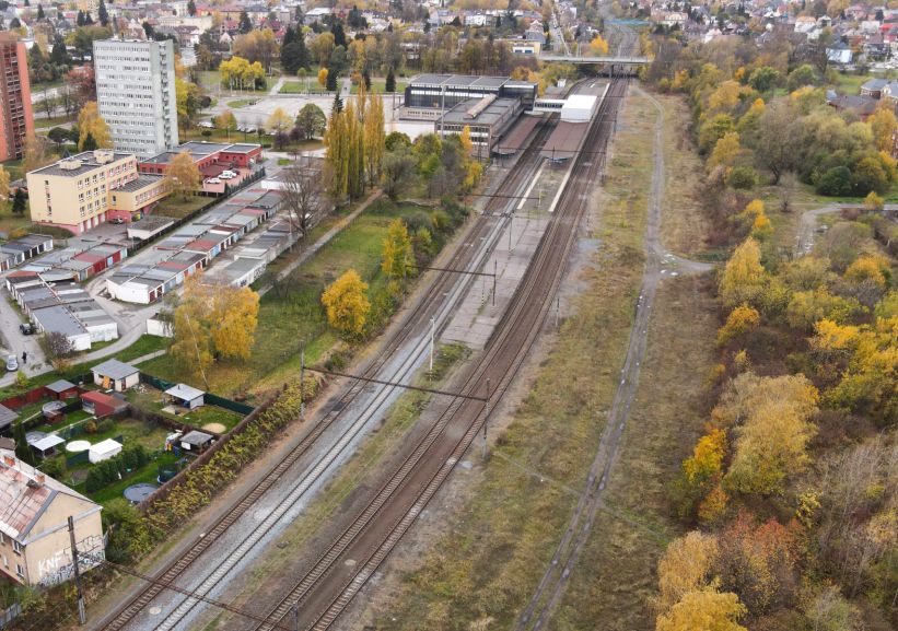 Trať mezi Svinovem a Kunčicemi. Foto: Správa železnic