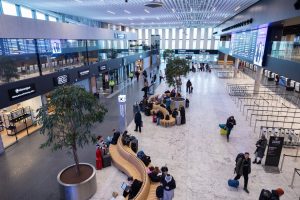 Nový terminál na letišti Vilnius.
Zdroj: Lithuanian Airports