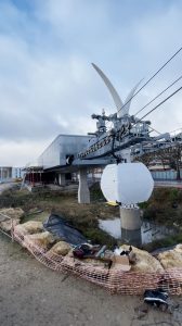 Práce na první lanovce v Paříži. Foto: Île-de-France Mobilités